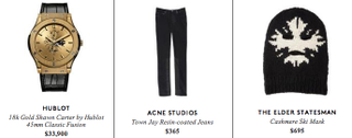 Illustration for article titled Jay Z's Collection for Barneys Is Great If You Like $2600 Boxer Shorts